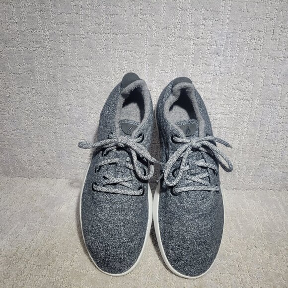 Allbirds Natural Gray Merino Wool Runners Sneaker Men's Size US 10, 11. LIKE NEW - Picture 7 of 11